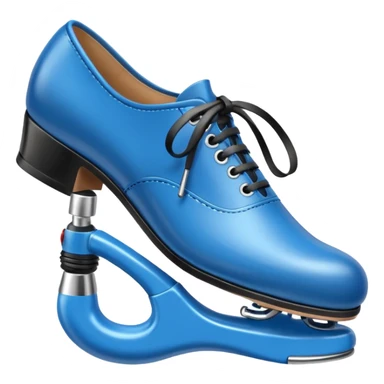 blue tap shoes sticker