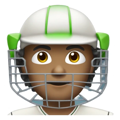 Cricket batsman sticker
