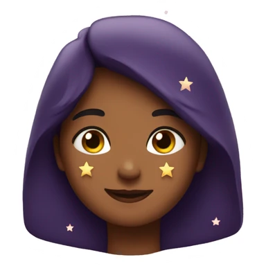 🥰 with stars sticker