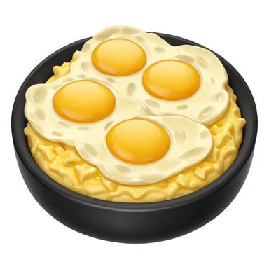 Cheesy eggs sticker