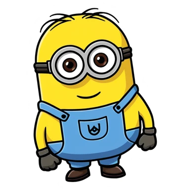 Minion sticker