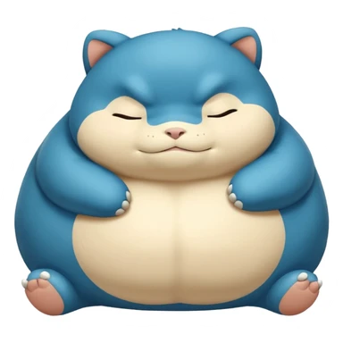 Snorlax Pokemon sticker