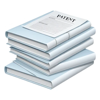 Pile of patent papers sticker