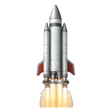 Modern rocket AI computer inovation scifi sticker