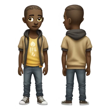 Dobbie living the thug life sticker