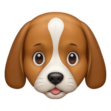 create a beagle emoji sticker