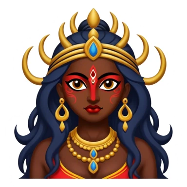 Maa kali sticker