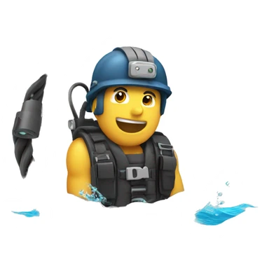 cable runnin underwater sticker