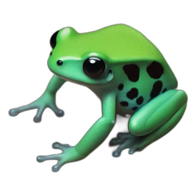 Dart frog sticker