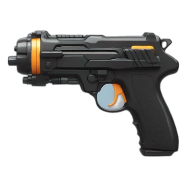 Tri lazer gun sticker