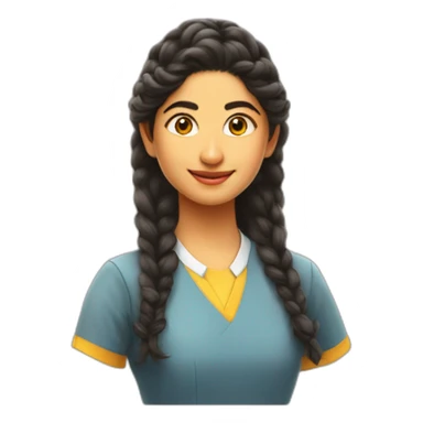 Sai pallavi as teacher sticker