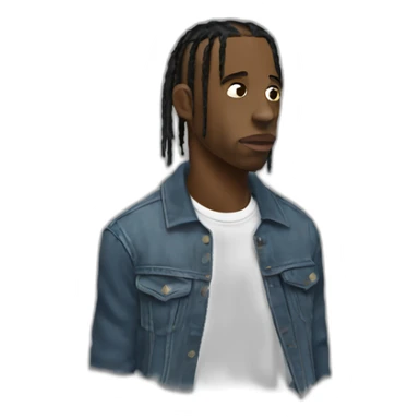 Utopia Travis Scott sticker