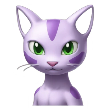 Mew et mewtwo sticker