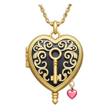 Tiny Key Locket
 sticker