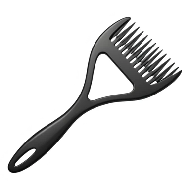 Rat tail comb sticker