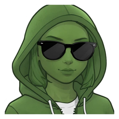 Girl baddie emoji sticker