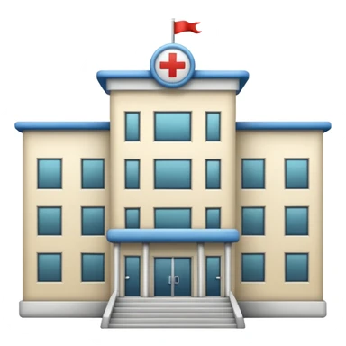 Hospital building sticker