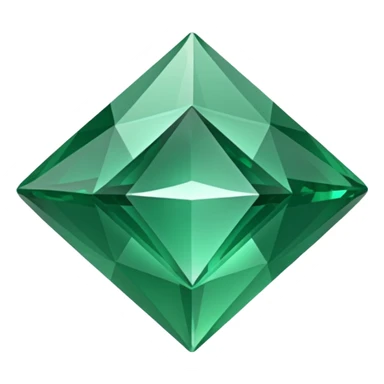 Diamant green sticker