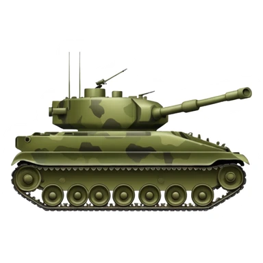 Military Tank emoji sticker