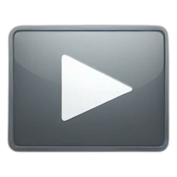 play button sign broken sticker