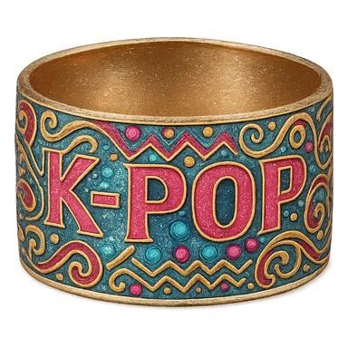 kpop idol bracelet sticker