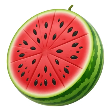 whole watermelon sticker