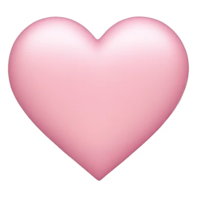 Light Pink heart sticker