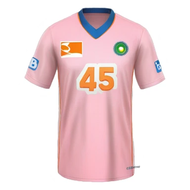 indian cricket jersey name shivraj Jersey number 45  sticker