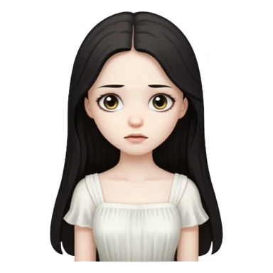 Samara in the ring movie sticker