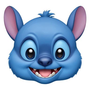 Stitch sentado sticker