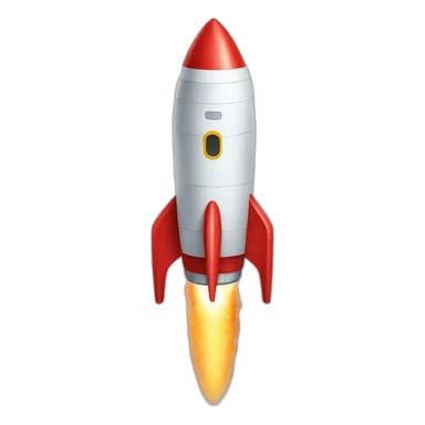 rocket ship further sticker