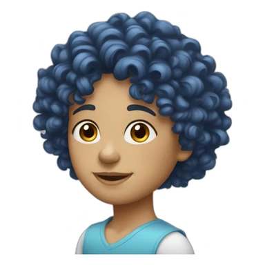 fair-skin-curly--fair-hair-blue-eyrs sticker
