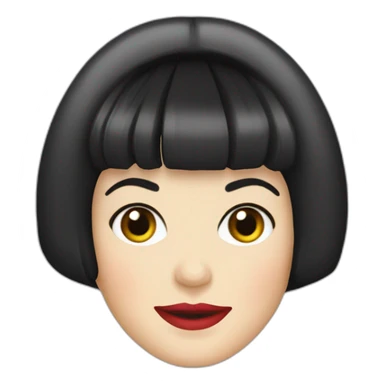 Mireille mathieu sticker