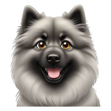 Keeshond sticker