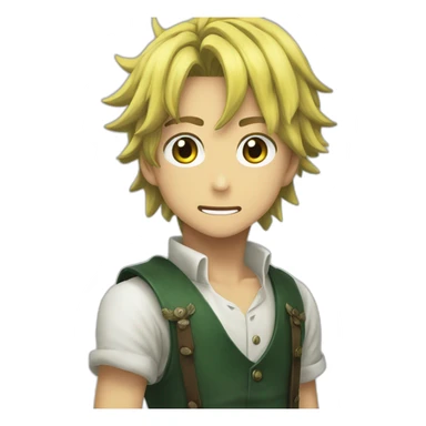 Meliodas et zeldris sticker
