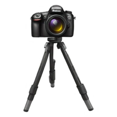 the back of the camera is on legs sticker