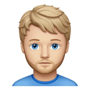 Jay McGuiness with blue eyes sticker