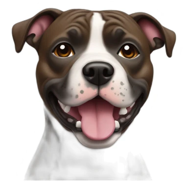 staffordshire bull terrier sticker