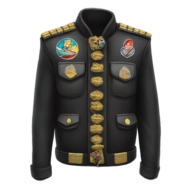 Battle jacket sticker