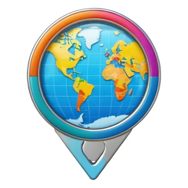 travel pin sticker
