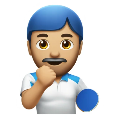 table tennis  sticker