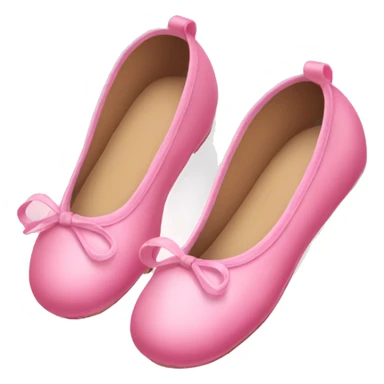 pink ballerina shoes sticker