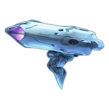 futuristic Supernova Launcher sticker