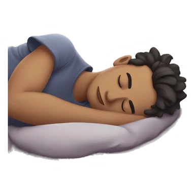 Aesthetic sleeping  sticker