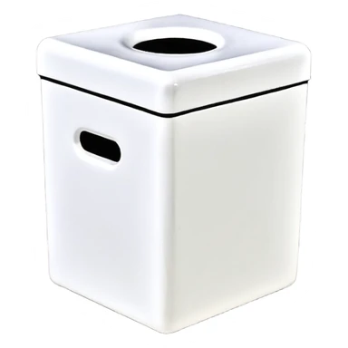 Белый Бумбокс с неоновыми колонками sticker