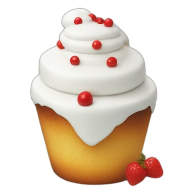 bonhomme gâteau sticker