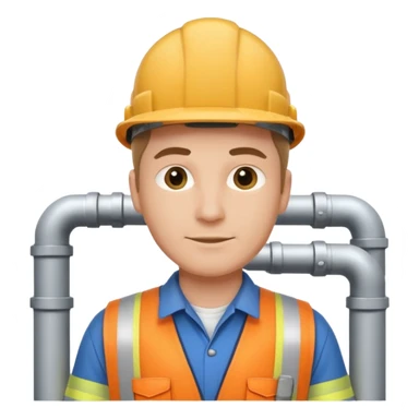 customer. 1 person only white male with shoulder normal person cloths. adult. pipeline technician sticker