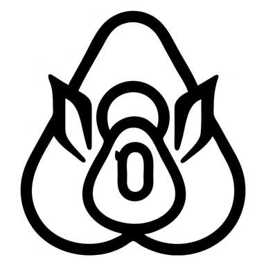 Airbnb-inspired icon featuring a subtle reference to Lionel Messi, thick lines, clean and modern, similar to Airbnb category icons, no text, simple and bold design sticker