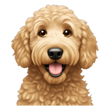 Golden doodle ￼  sticker