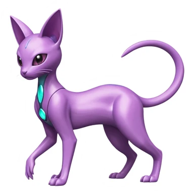 Mewtwo-Purrloin-Genesect-Deoxys-Espeon-alien-hybrid-fusion sticker